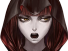 the-house-in-fata-morgana-requiem-kj-fille-cheveux-rouges-capuche-parle-regard