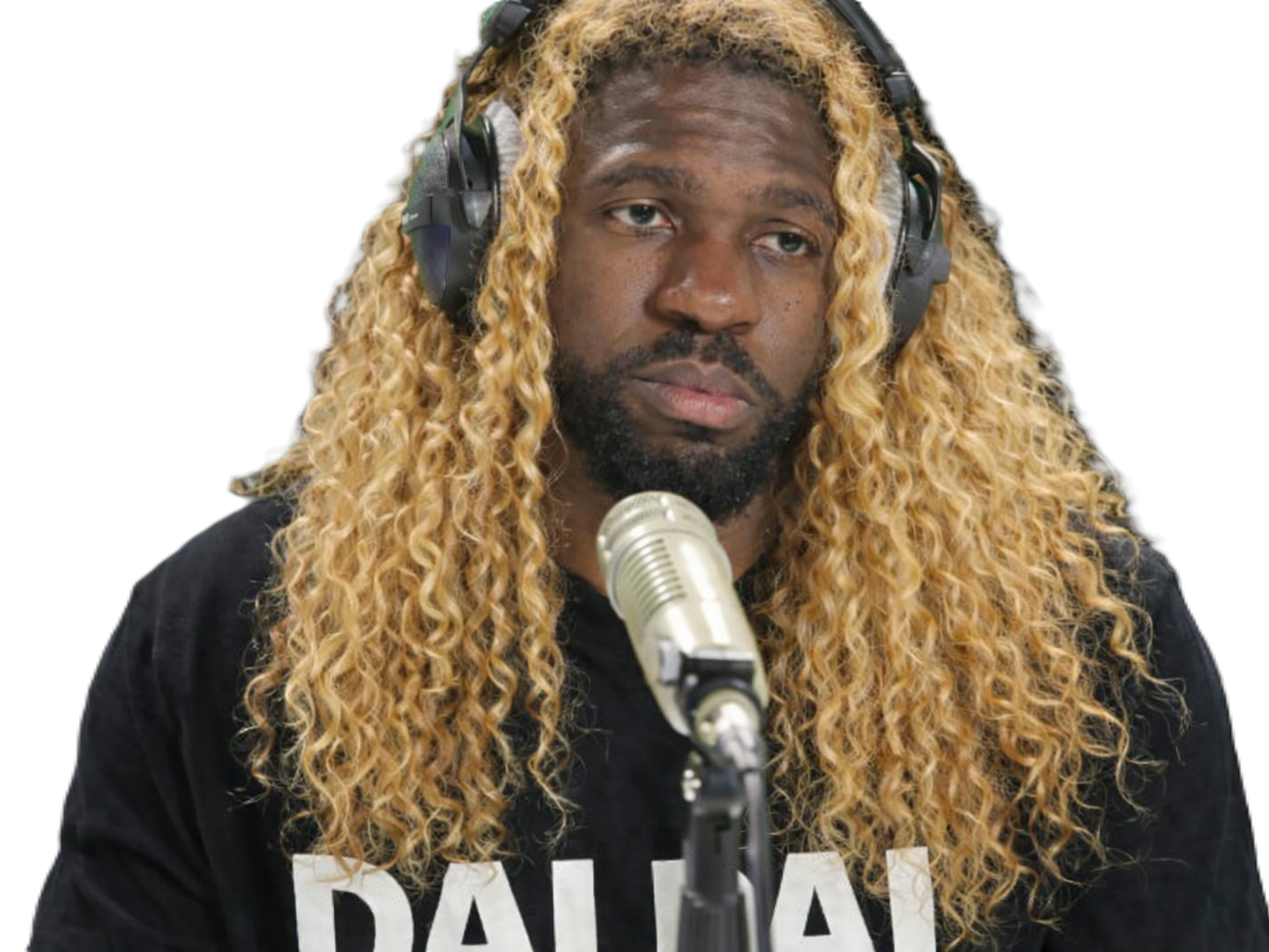 umtiti samuel shakira cheveux blonds dai cdm2026 micro commentateur