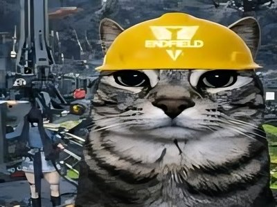 arknights enfield usine chat casque mine cat gacha chen work travail factory aic