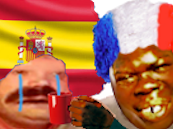 equipe fronsse edf cdm cdm2026 spain espana espagne larmes nahell netanyahu bibi king