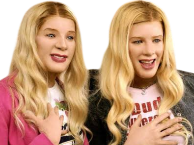 white chicks whiteface wayans blonde