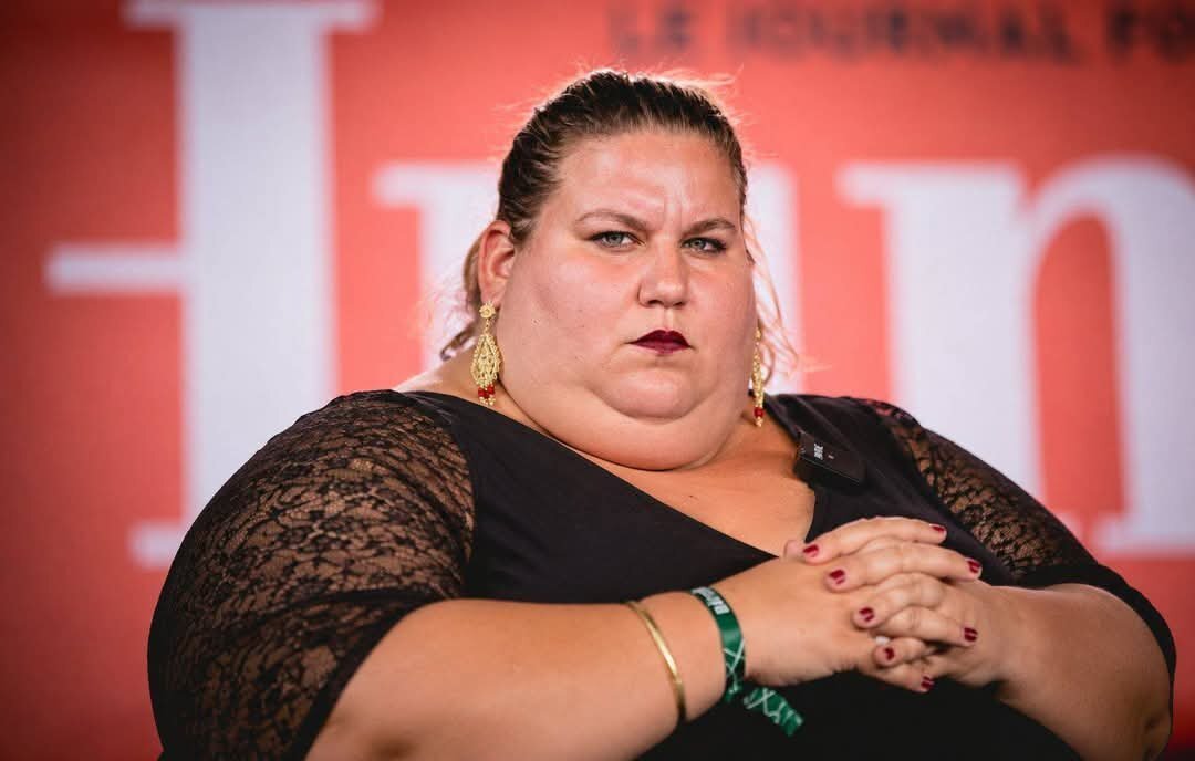 mathilde panot lfi gauche gaucho insoumis jabba le hutt cantine bien manger