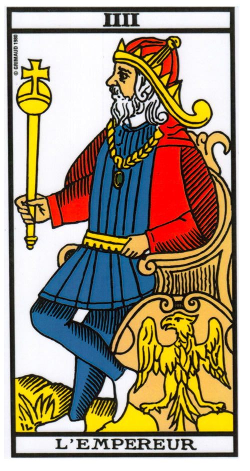 tarot marseille carte arcane majeur fic bloop empereur 4