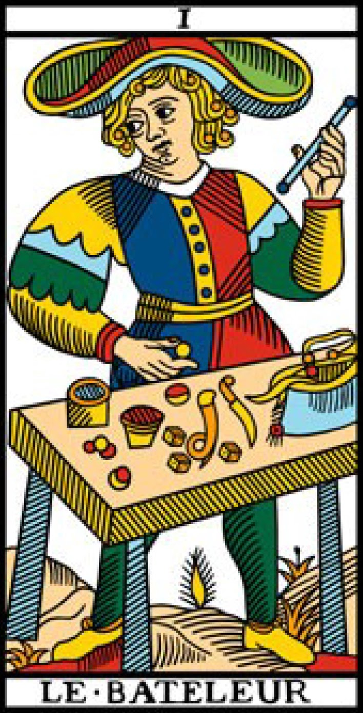tarot marseille carte arcane majeur fic bloop bateleur 1