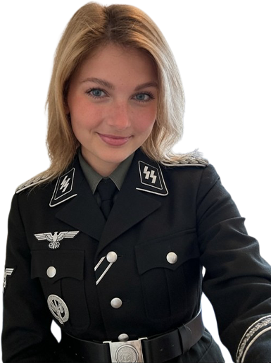 thais descufon escufon remigration reine queen uniforme allemand nazi waffen