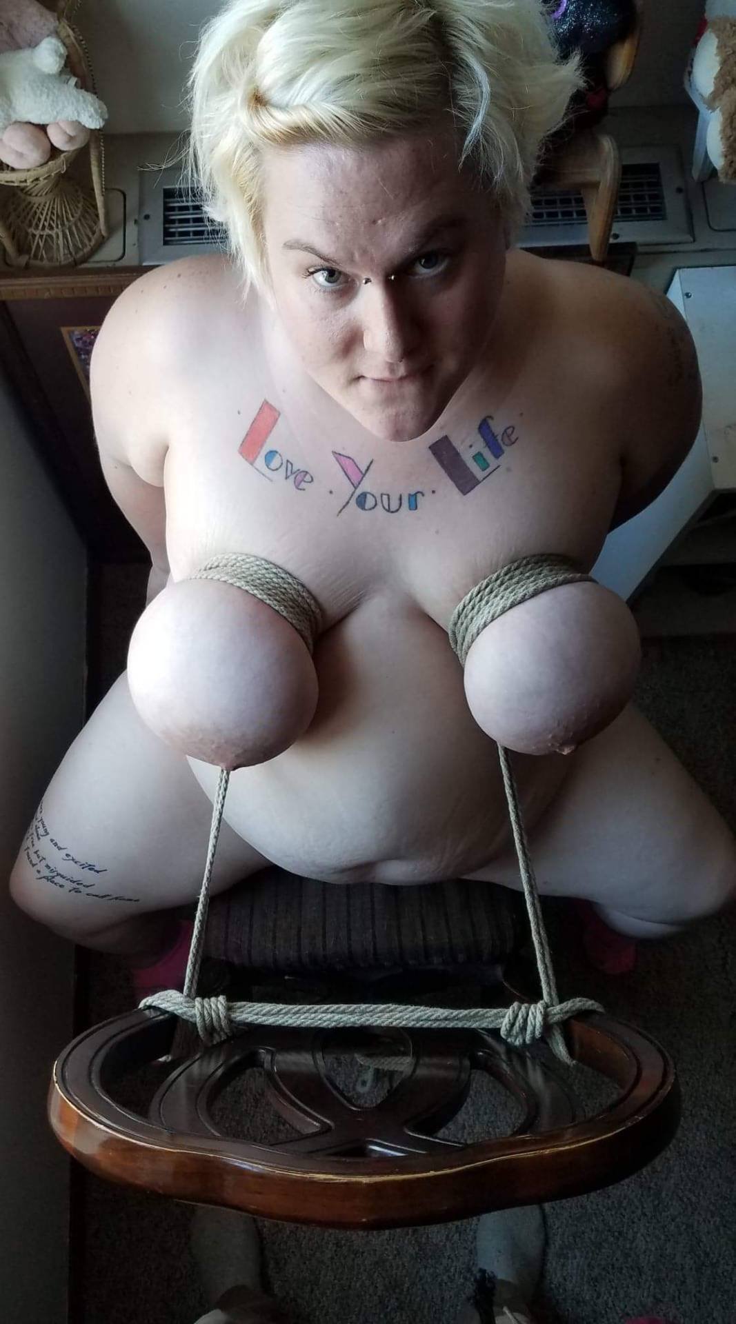 bondage rope bdsm sm latex chain attach dolor sevice suffer sangre toy placer cord plastic