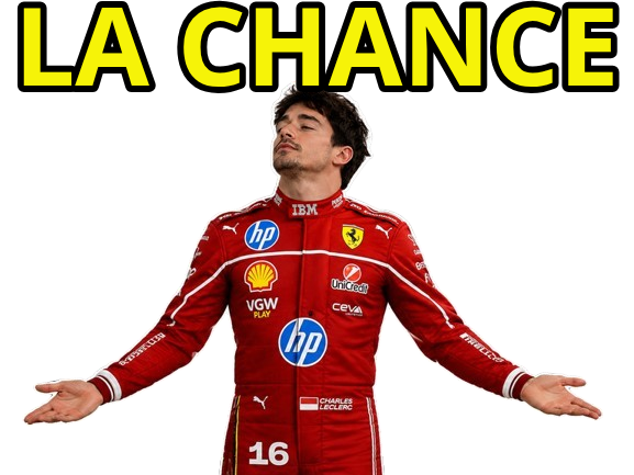 f1 fomule une one charles leclerc ferrari la chance