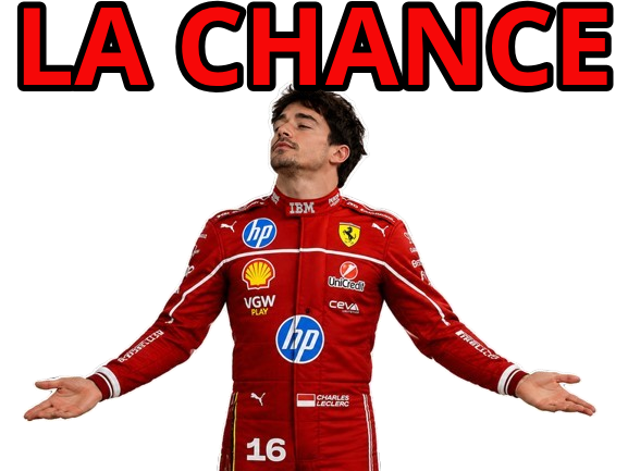 f1 fomule une one charles leclerc ferrari la chance