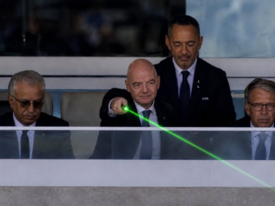 gianni infantino laser corruption cdm coupe du monde 2026