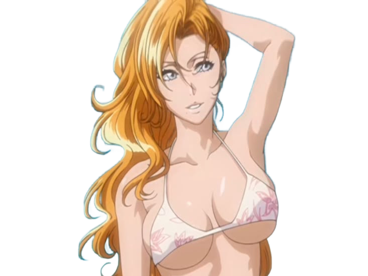 rangiku matsumoto bleach cheveux blond venitien yeux bleu rachel de broglie fic bloop maillot bikini
