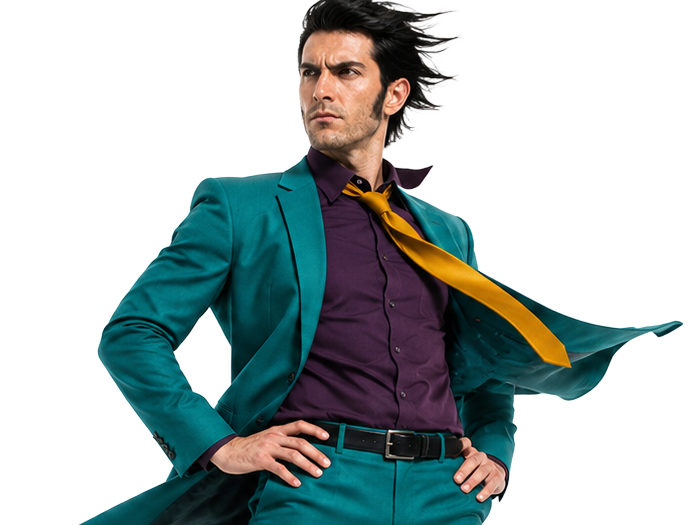 arsene lupin iii 3 rupan sansei ia homme reel brun yeux marrons edgar cambriole lupin-le-3