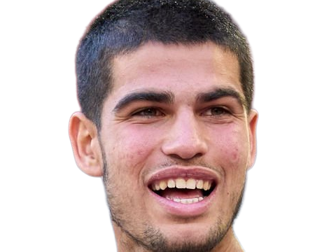 carlos alcaraz homme sportif tennisman espagnol brun yeux marrons vingtaine vingtenaire tennis carlitos
