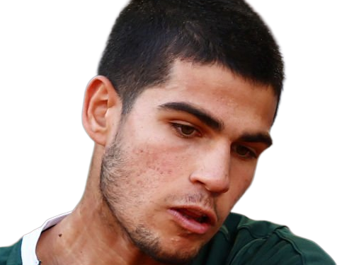 carlos alcaraz homme sportif tennisman espagnol brun yeux marrons vingtaine vingtenaire tennis carlitos