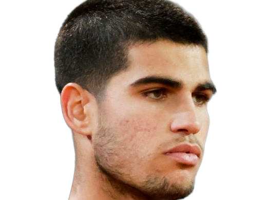 carlos alcaraz homme sportif tennisman espagnol brun yeux marrons vingtaine vingtenaire tennis carlitos