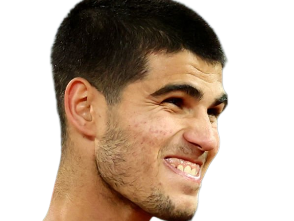 carlos alcaraz homme sportif tennisman espagnol brun yeux marrons vingtaine vingtenaire tennis carlitos