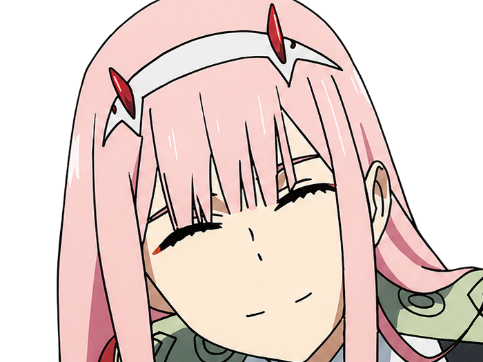 zero two darling franxx hybride humaine-hurleuse sapien femme waifu cheveux roses yeux verts manga anime