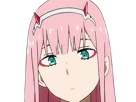 zero-two-darling-franxx-hybride-humaine-hurleuse-sapien-femme-waifu-cheveux-roses-yeux-verts-manga-anime