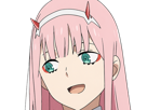 zero-two-darling-franxx-hybride-humaine-hurleuse-sapien-femme-waifu-cheveux-roses-yeux-verts-manga-anime