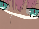 zero-two-darling-franxx-hybride-humaine-hurleuse-sapien-femme-waifu-cheveux-roses-yeux-verts-manga-anime