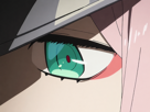 zero-two-darling-franxx-hybride-humaine-hurleuse-sapien-femme-waifu-cheveux-roses-yeux-verts-manga-anime