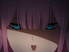 zero-two-darling-franxx-hybride-humaine-hurleuse-sapien-femme-waifu-cheveux-roses-yeux-verts-manga-anime