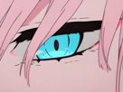 zero-two-darling-franxx-hybride-humaine-hurleuse-sapien-femme-waifu-cheveux-roses-yeux-verts-manga-anime