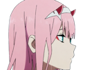 zero-two-darling-franxx-hybride-humaine-hurleuse-sapien-femme-waifu-cheveux-roses-yeux-verts-manga-anime