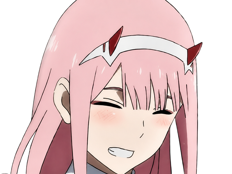 zero two darling franxx hybride humaine-hurleuse sapien femme waifu cheveux roses yeux verts manga anime