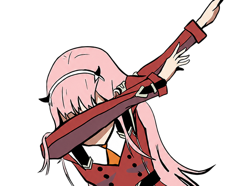 zero two darling franxx hybride humaine-hurleuse sapien femme waifu cheveux roses yeux verts manga anime