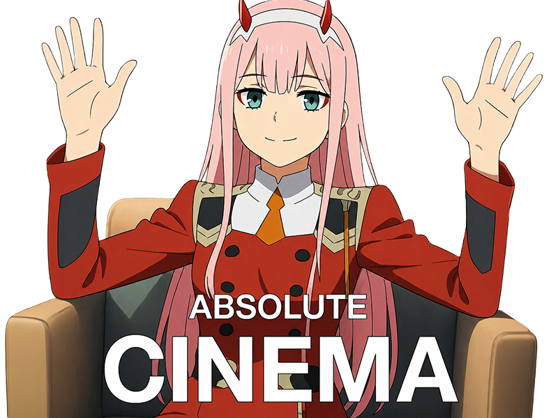 zero two darling franxx hybride humaine-hurleuse sapien femme waifu cheveux roses yeux verts manga anime