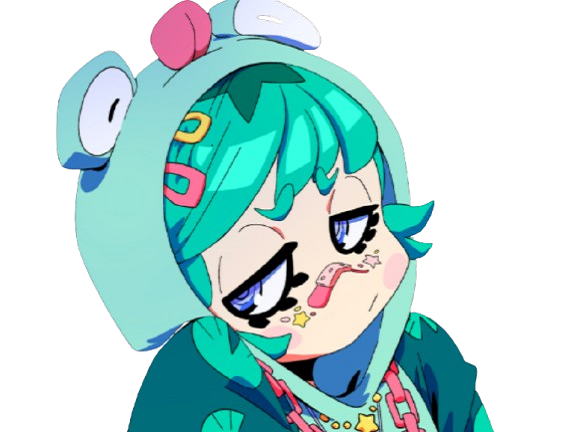 denshattack kaoru peinture capuche grenouille