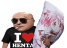 chauve-hentai-lunettes-rayban-crane-love-clope-calvasse-calvicie-coussin-kj-tatouage-fap-gg