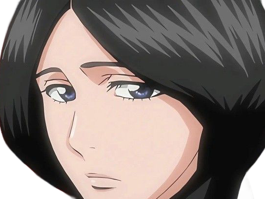 unohana retsu bleach cheveux noir yeux bleu fic bloop