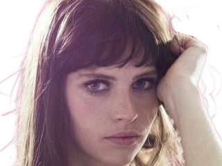 felicity jones star wars cheveux noir yeux vert erato poetesse non romancable dommage fic bloop