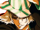 urahara-kisuke-bleach-cheveux-blond-chapeau-raye-bicolore-bob-fic-bloop