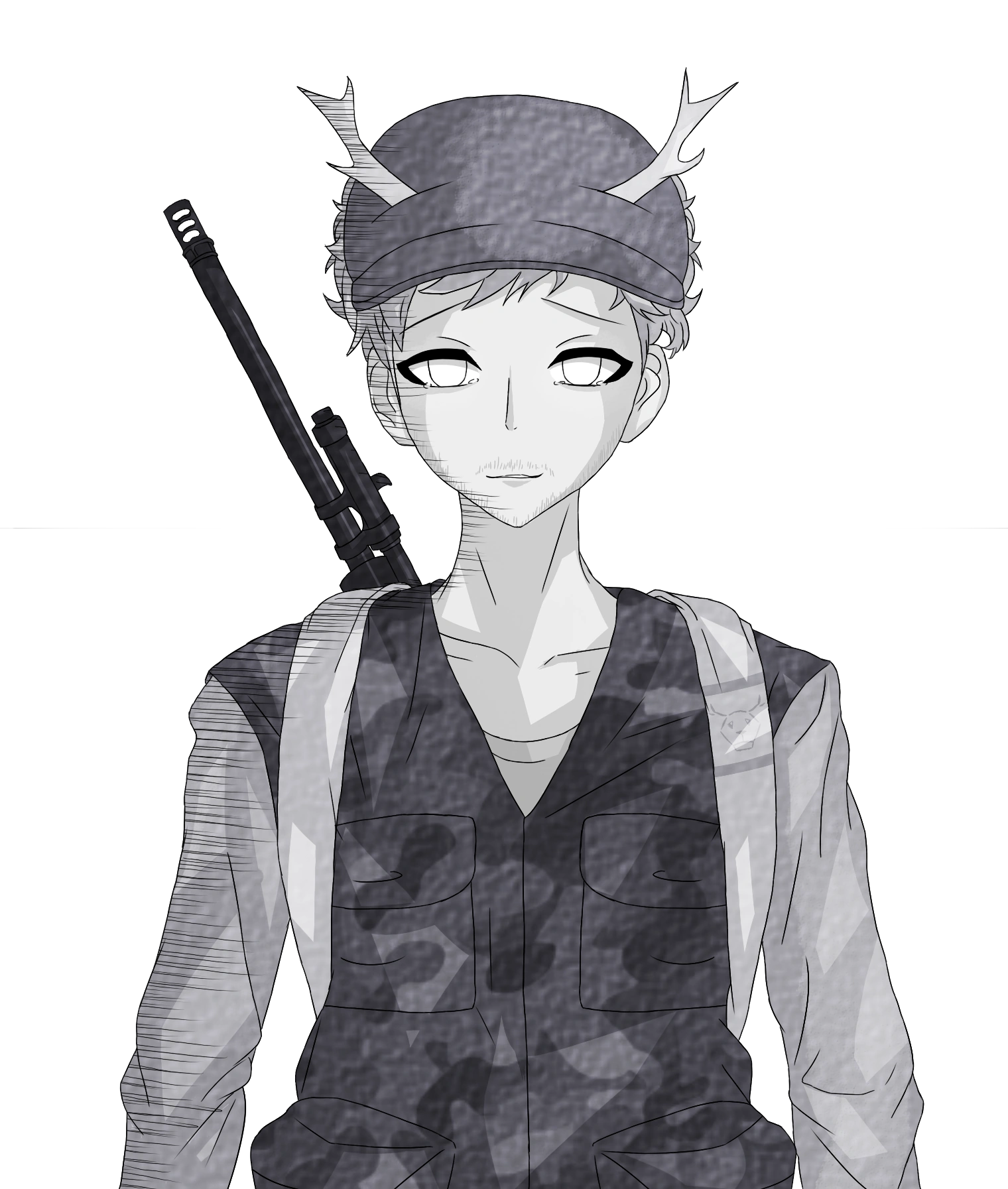 Sticker danganronpa jean_botaniste lucien_descombes lucien lucien_depite par Jean_Botaniste