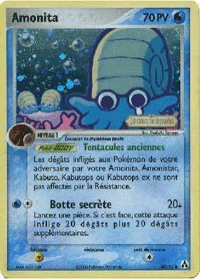 carte pokemon amonita cuck cocu trompe tromperie pleure larme toutes eau molusque 00000