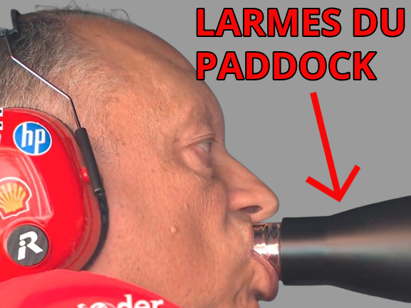 f1 forumule 1 one une formula ferrari scuderria frederic vasseur larmes