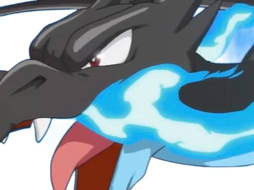 mega-dracaufeu mega dracaufeu charizard pokemon pkm dragon dragonne bleu moira fic bloop