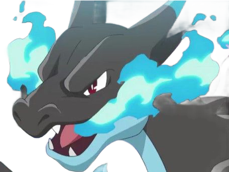 mega-dracaufeu mega dracaufeu charizard pokemon pkm dragon dragonne bleu moira fic bloop