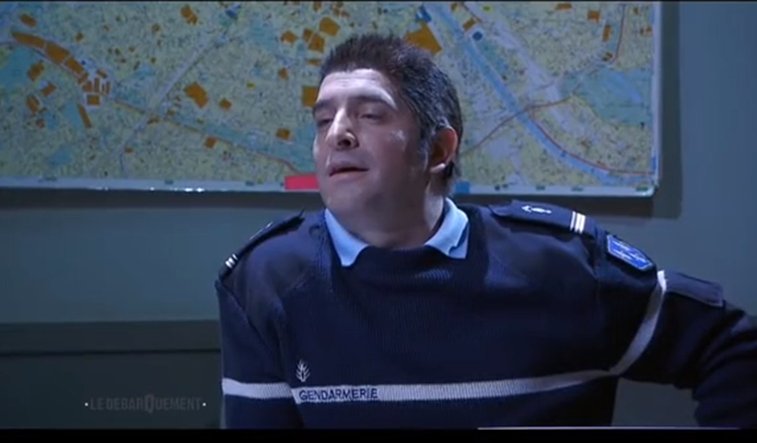 jean dujardin police gendarme bureau