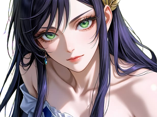brunhilde record of ragnarok brunehilde cheveux bleu nuit yeux vert broche aile valkyrie fic bloop