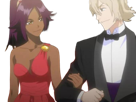 kisuke-urahara-bleach-chapeau-vert-oeil-opimissime-bloop-yoruichi-shihouin-probleme-de-couple