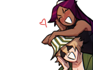 kisuke-urahara-bleach-chapeau-vert-oeil-opimissime-bloop-yoruichi-shihouin-probleme-de-couple