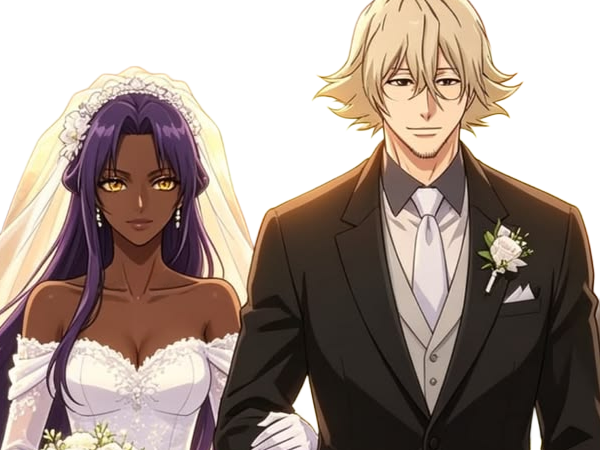 kisuke urahara bleach chapeau vert oeil opimissime bloop yoruichi shihouin probleme de couple