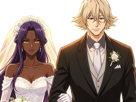 kisuke-urahara-bleach-chapeau-vert-oeil-opimissime-bloop-yoruichi-shihouin-probleme-de-couple