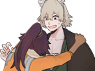kisuke-urahara-bleach-chapeau-vert-oeil-opimissime-bloop-yoruichi-shihouin-probleme-de-couple