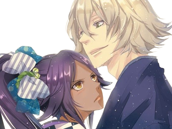 kisuke urahara bleach chapeau vert oeil opimissime bloop yoruichi shihouin probleme de couple