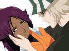 kisuke-urahara-bleach-chapeau-vert-oeil-opimissime-bloop-yoruichi-shihouin-probleme-de-couple