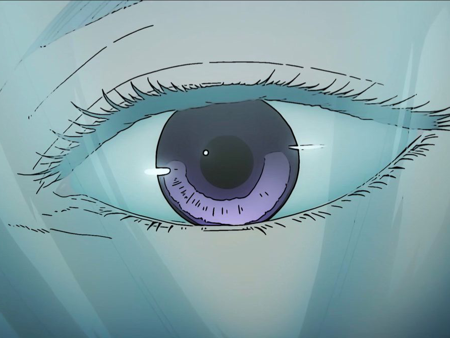 mei mei-mei jujutsu kaisen jjk cheveux blanc yeux violet tresse ade adelaide vizard fic bloop